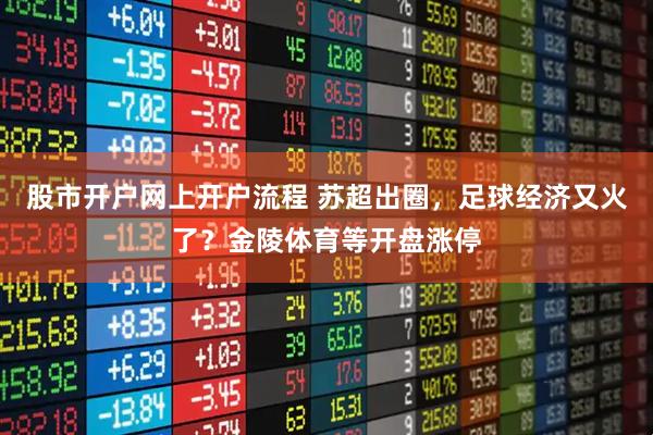 股市开户网上开户流程 苏超出圈，足球经济又火了？金陵体育等开盘涨停